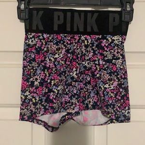 PINK Ultimate floral print shorts